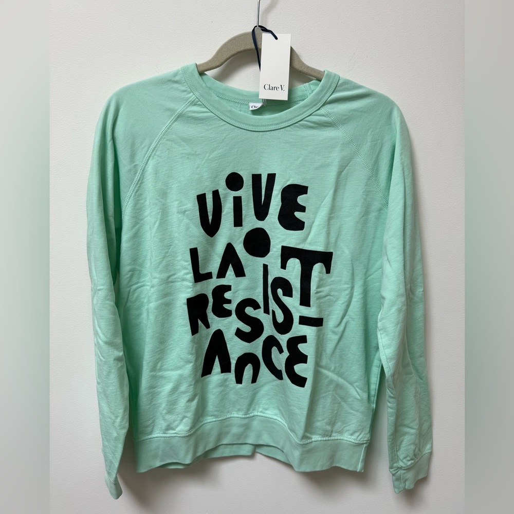 Clare V sweatshirt with tags